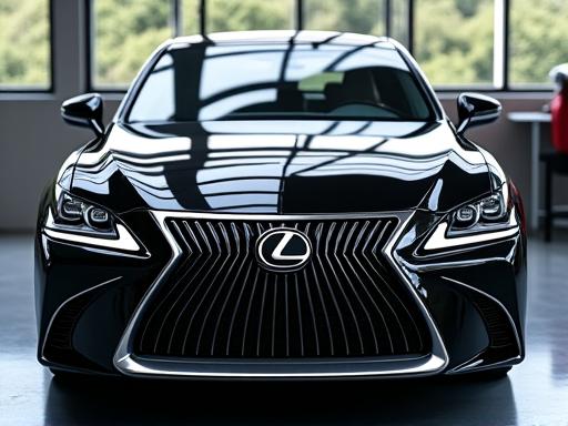 施工後、綺麗になったLexus LS